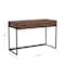 Martha Stewart 19.75 in. D X 47.25 in. W X Engineered Wood, Steel, Walnut Top/Oil Rubbed Bronze Frame ZG-ZP-028-BR-BK-MS - alternate 8